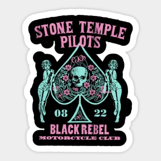 STP Black Club Sticker